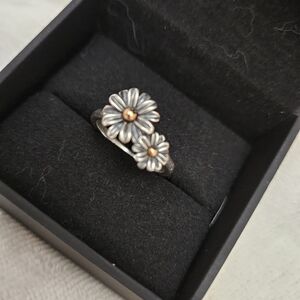 James Avery Blooming daisies ring
Sterling Silver 925/bronze
Like New,Size 7.5
I